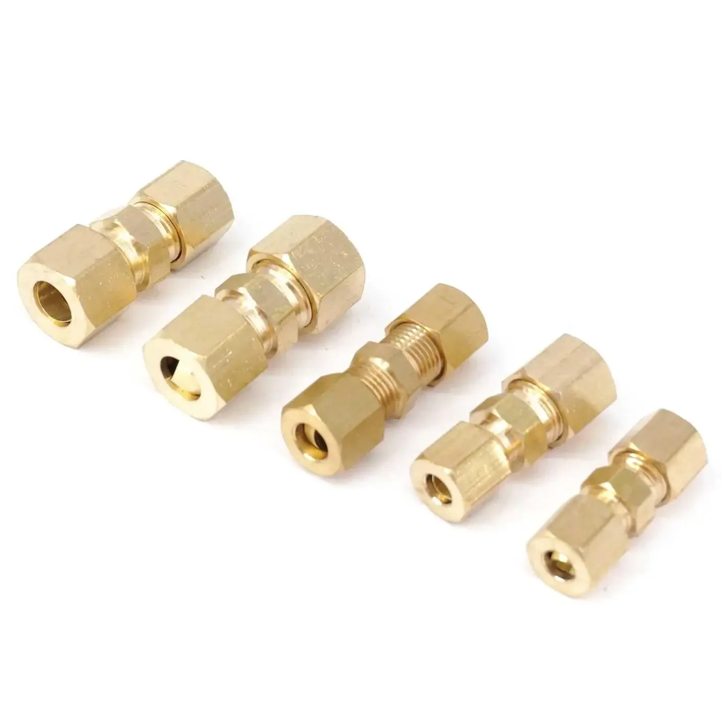 Compression Fitting Fit Tube O.D 1/8