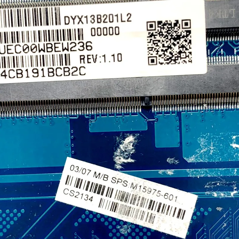 6050A3205001-MB-A01(A1) M15975-601 M15975-501 M15975-001 Carte Mère Pour HP 17-CA Ordinateur Portable Carte Mère W/ Ryzen 5 4500U CPU 100% Test