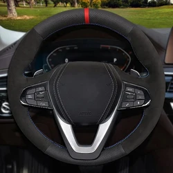 Customized Car Steering Wheel Cover Original Steering Wheel Braid For BMW G20 G21 G30 G31 G32 X3 G01 X4 G02 X5 G05 X7 G07 Z4 G29