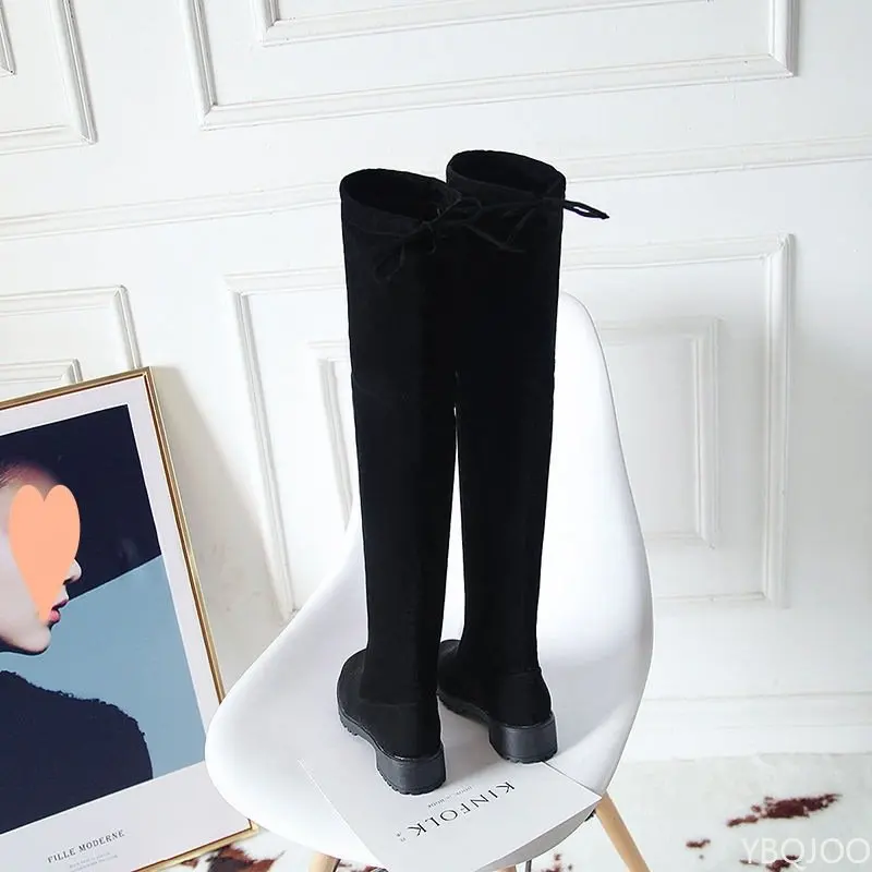 Buty damskie 2022 buty zimowe buty damskie moda wodoodporne buty śniegowe dla kobiet Over The Knee zakolanówki Botas De Mujer