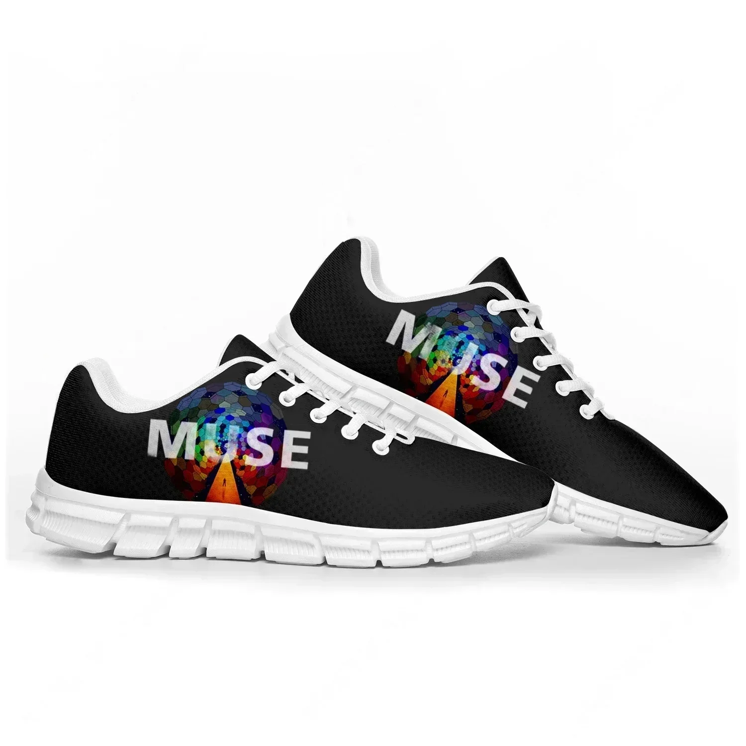 Muse Rock Band England Sports Shoes Mens Womens Teenager Sneakers Casual Custom High Quality Couple Shoes White