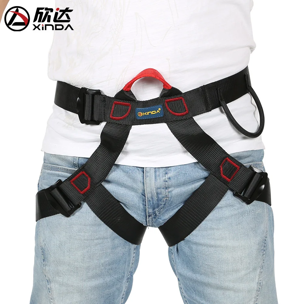 P109 Outdoor Rock Climbing Safety Pants, Rapid Descent, High-Altitude Operation, Rescue Half Body, High-Altitude Safety Belt