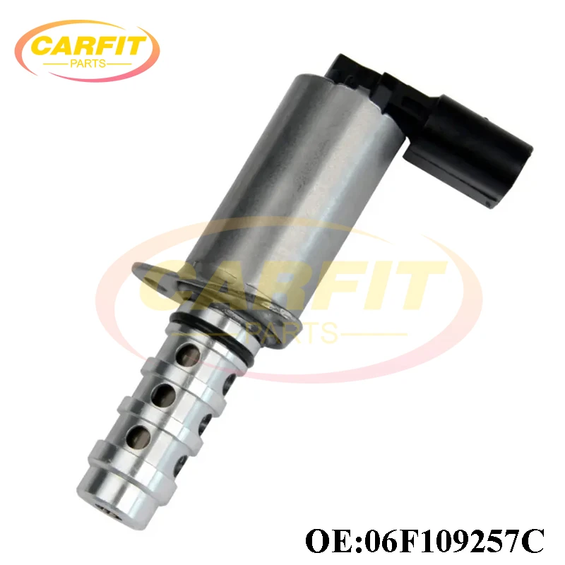 

New OEM 06F109257C 06F109257A VVT Variable Timing Solenoid Camshaft Oil Control Valve For Audi/VW A3 A4 TT EOS GTI Golf 2.0L