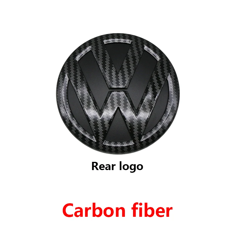 1/2 Stuks Originele Auto Vervangende Voorgrill Badge Kofferbakklep Achterklep Embleem Logo Decor Accessoire Voor GOLF 5 3D Premium Pro Plus