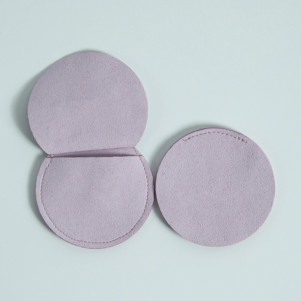 5Pcs Round Microfiber Bag for Jewelry