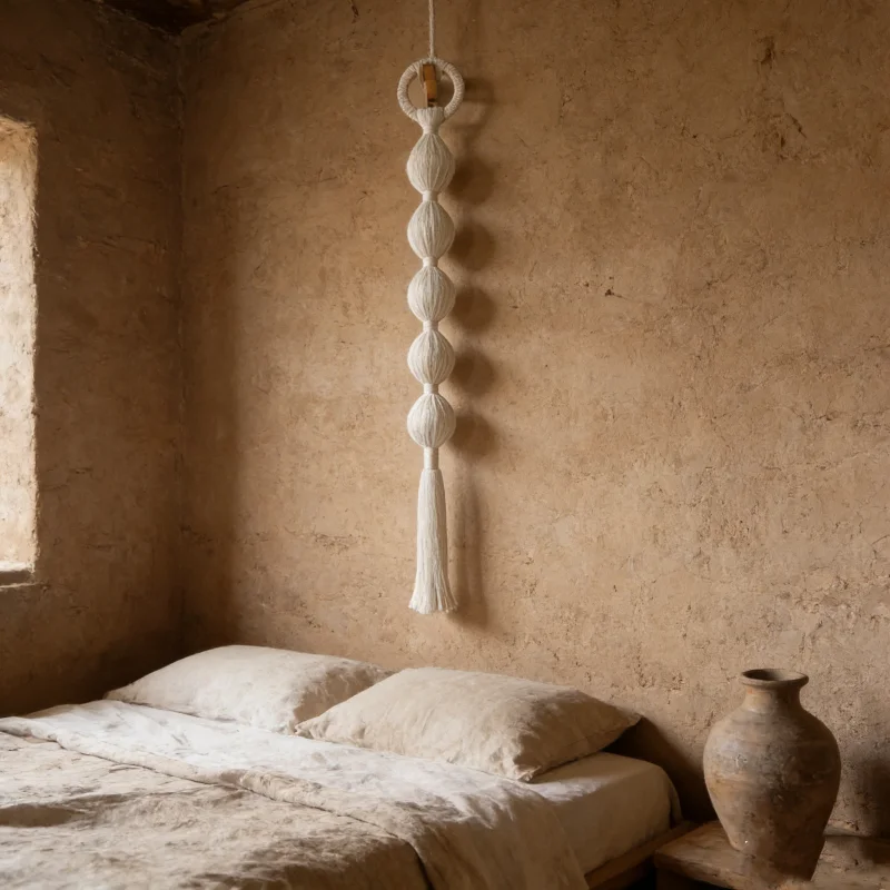 

Kids Bohemian Macrame Home Decor Wall Hangings Large Wall Decor Ball Tapestry Boho Home Decor in Living Handmade