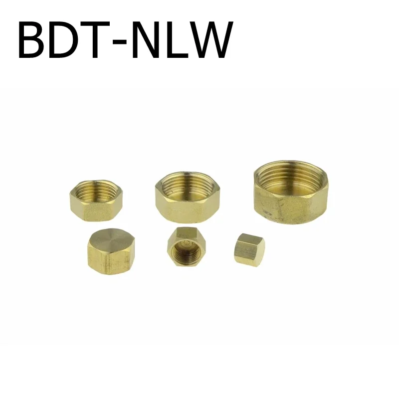 Brass Internal Hex Head Socket End Cap Pipe Countersunk Plug G1/8 1/4 3/8 1/2 PT Male Female Fitting Coupler Connector Adapter