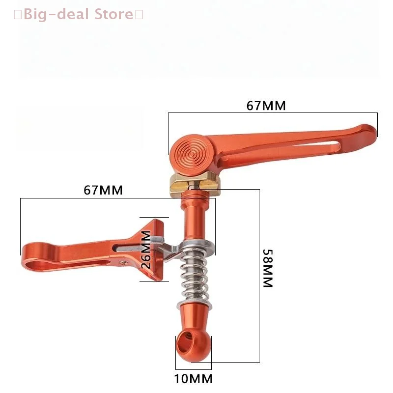 

【M】1Pcs For Folding Bike Seatpost Clamp High Strength Lightweight Aluminum Alloy With Folding Hooks Accessories