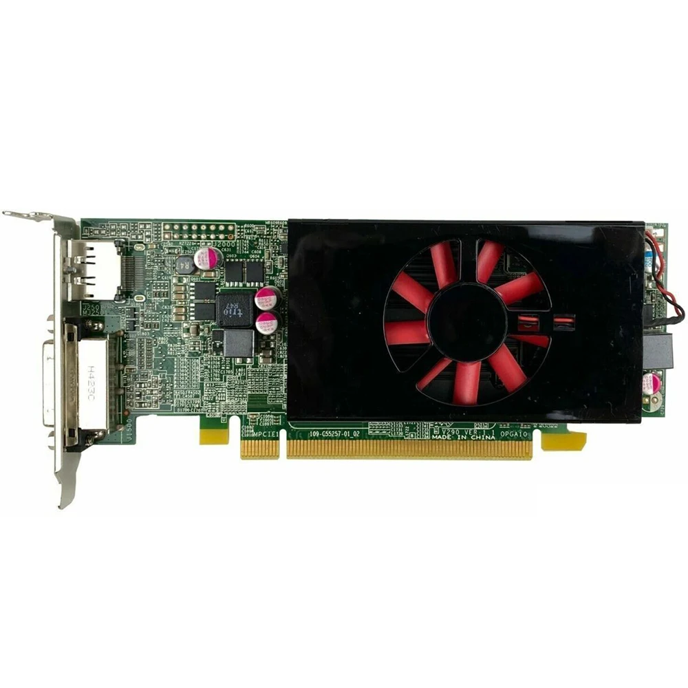 بطاقة رسومات فيديو مستعملة Radeon HD 8570 1GB DDR3 DVI DP PCI-e 109-C55257-01_02 HD8570 1GB بطاقة رسومات مستقلة لسطح المكتب