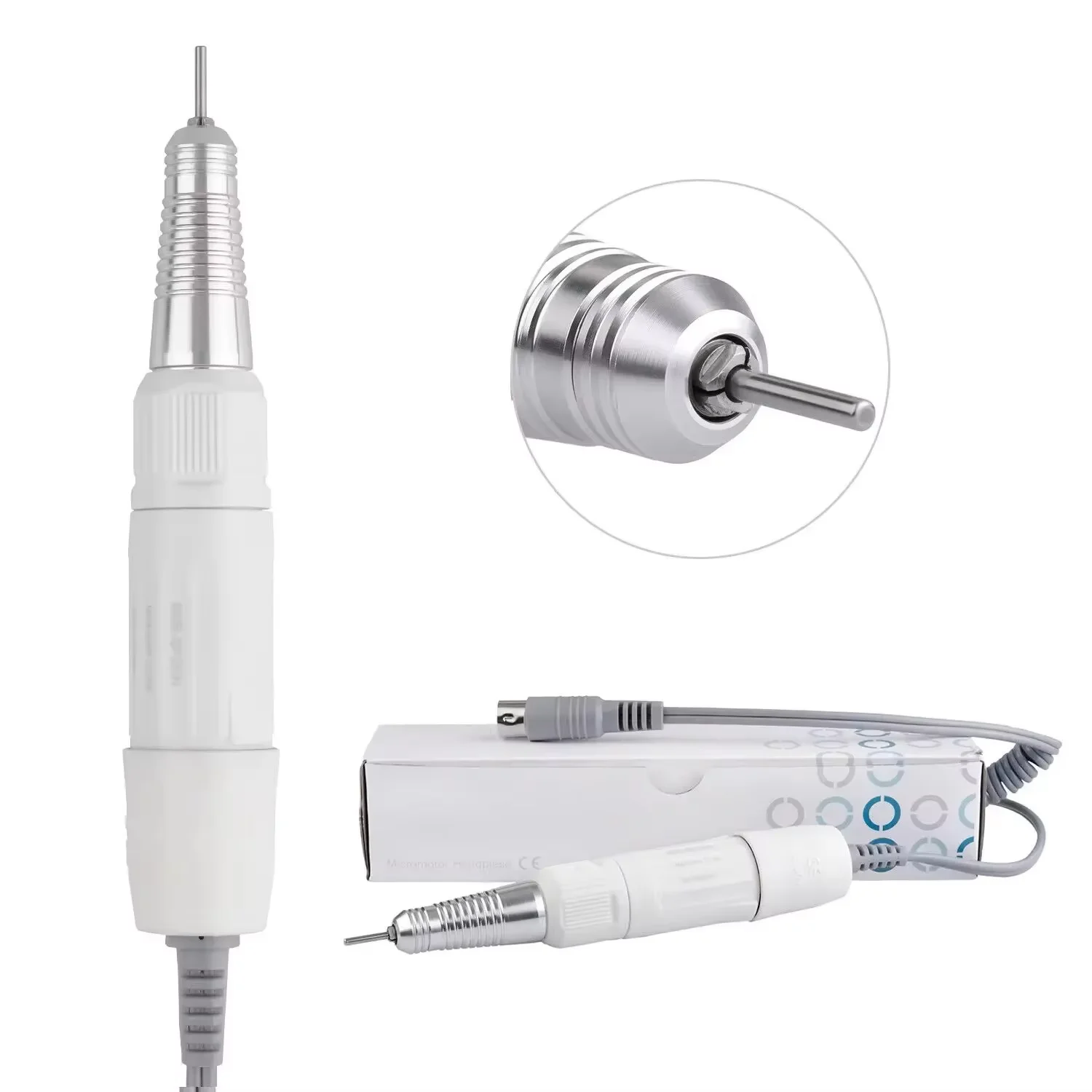 Professional Electric Nail Drill Machine 35000 RPM SDE-H20N Handle Strong Micro Motor for Manicure Marathon M4S