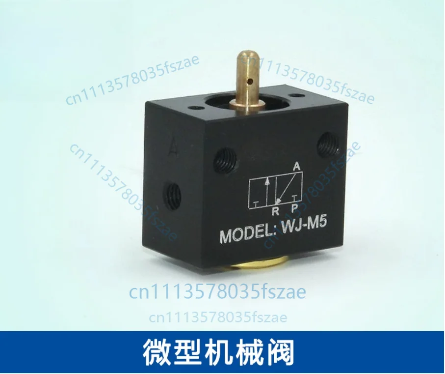 Accessories 1 pcs wj-m5 pneumatic component micro mechanical valve two-slot three-way mechanical valve