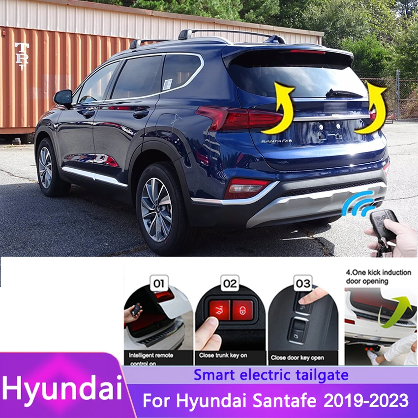 Car Electronics Accessories Electric Tail Gate Tailgate For Hyundai Santafe 2019-2023 Auto Door Power Operated Trunk