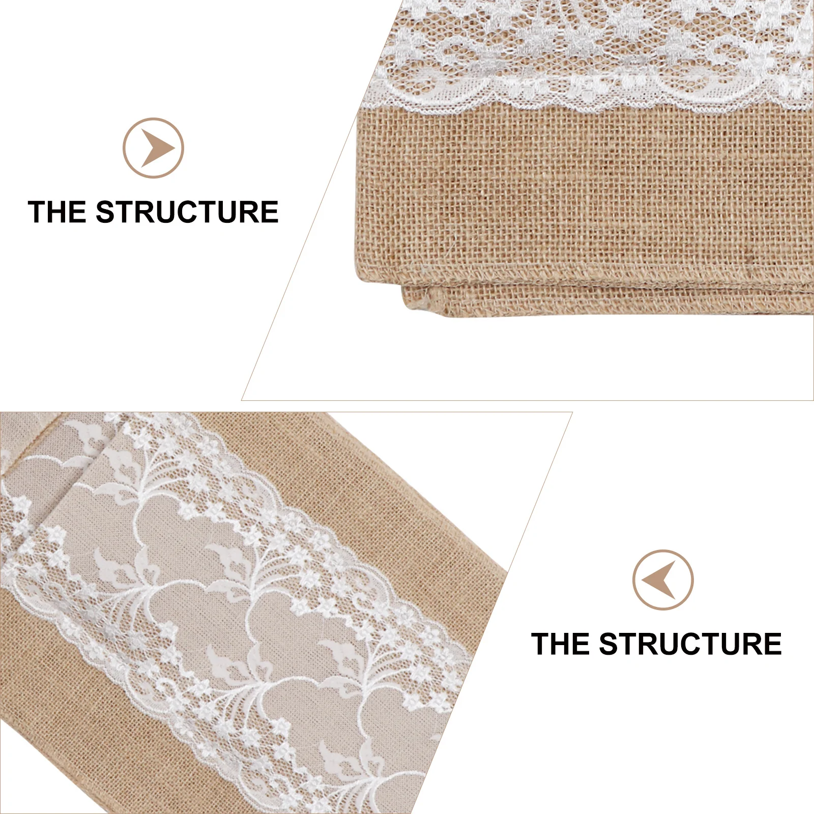 

Rustic Jute Lace Table Runner Hollow Weave Decorative Tablecloth Wedding Kitchen Table Decor Party Placemat Wedding Tablecloth