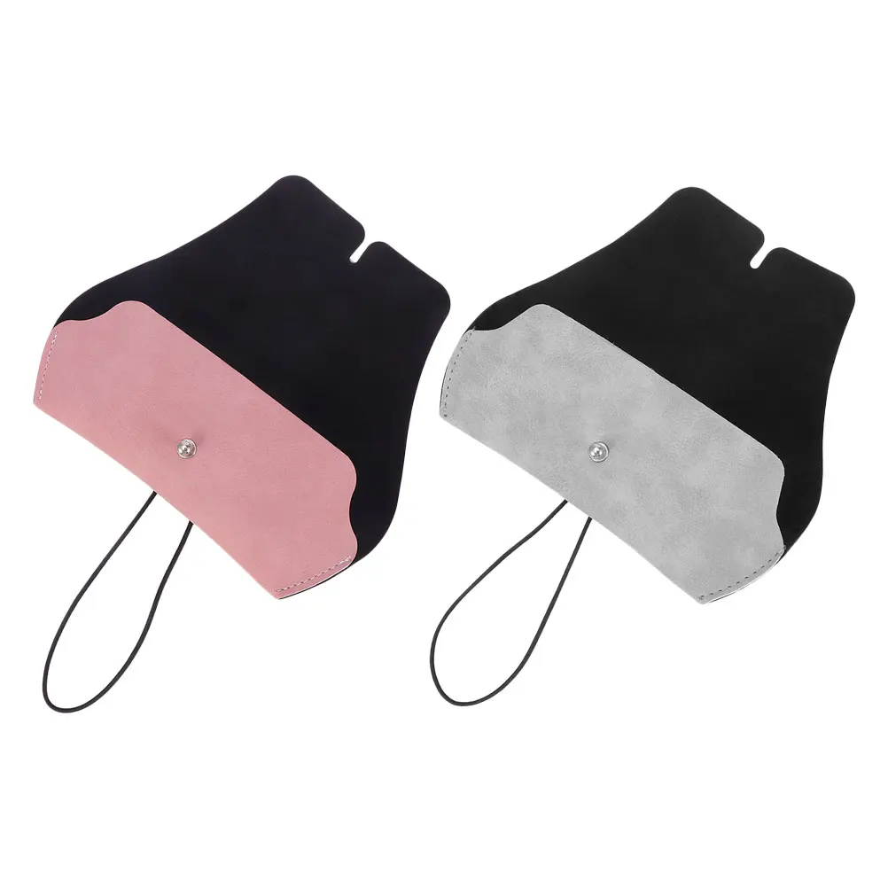 

2pcs Glasses Storage Box Portable Eyeglass Case For Sunglasses Reading Glasses Small Size Pocket Friendly Fits Most