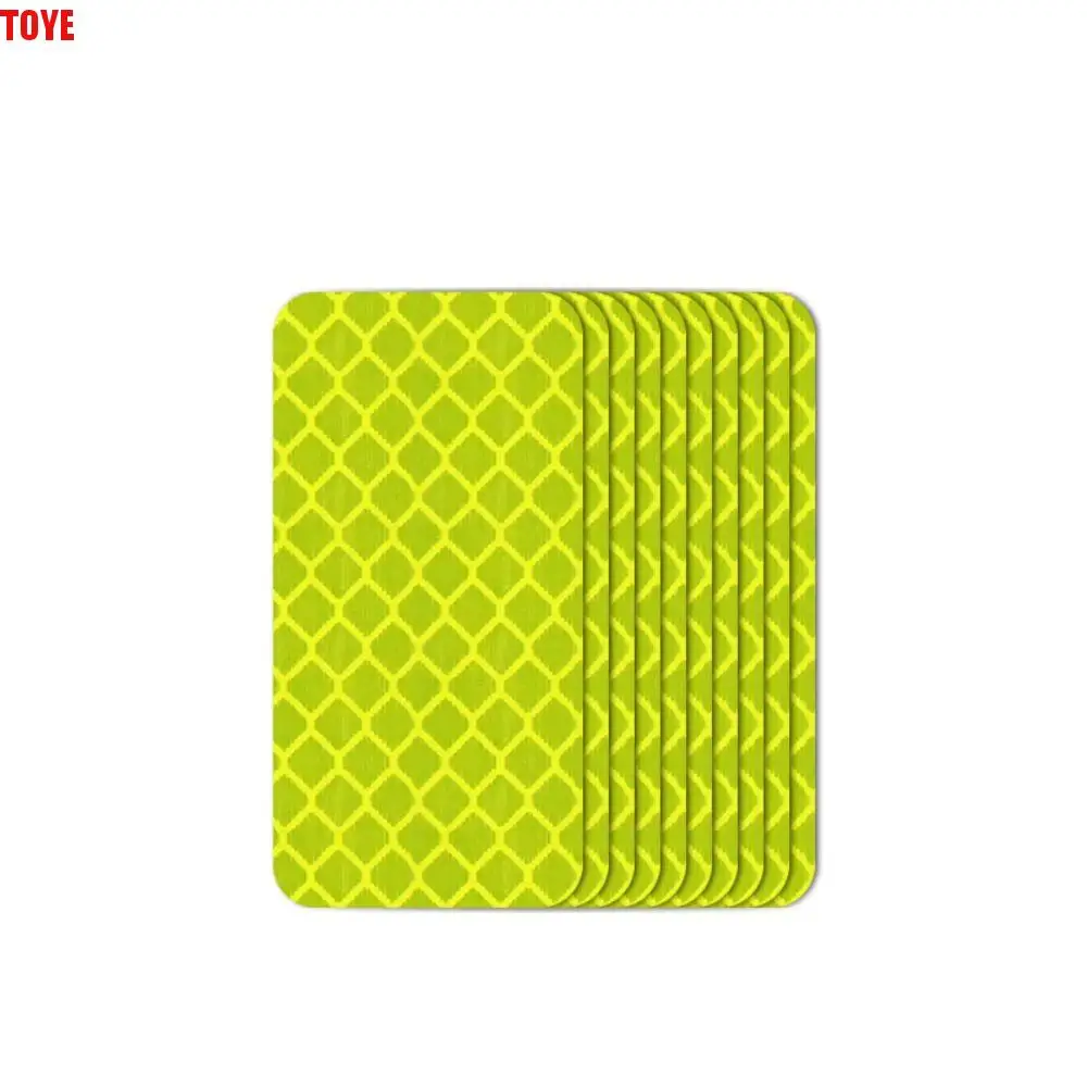 

100pcs Baby Stroller Warning Sticker Anti-collision Safety Reflective Patch Waterproof Baby Pram Night Light Patch