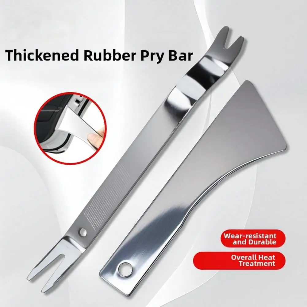 Car Interior Pry Tool Kit For Radio Door Panel Clip Trim Dash Audio Removal Stainless Steel Construction