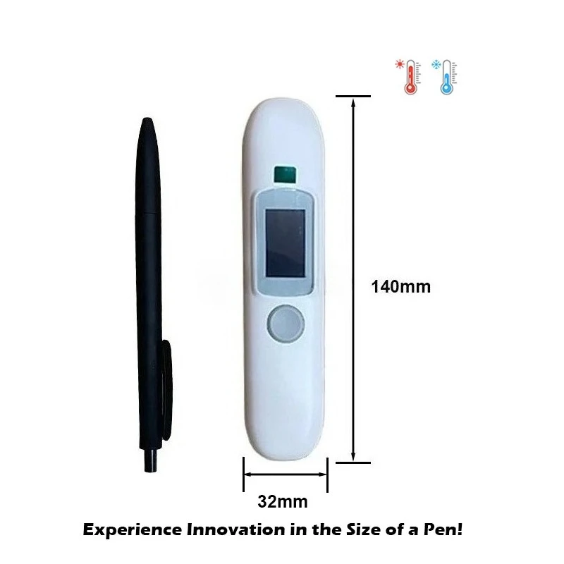 CT006 Pet Handheld RFID reader for FDX-B Animal Temperature/Thermo microchip cat dog horse livestock health monitoring Free APP