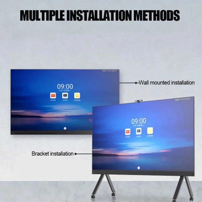 Tutto in uno Touch Screen per computer Macchina interattiva per conferenze per riunioni intelligenti Insegnamento scolastico per l'educazione interattiva a LED