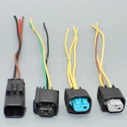shhworldsea 3 Pin AutoRadar Sensor Ccelerator Pedal Connector Plug 968402-1 1-967642-1 9-967081-1 For Benz BMW Audi Peugeot