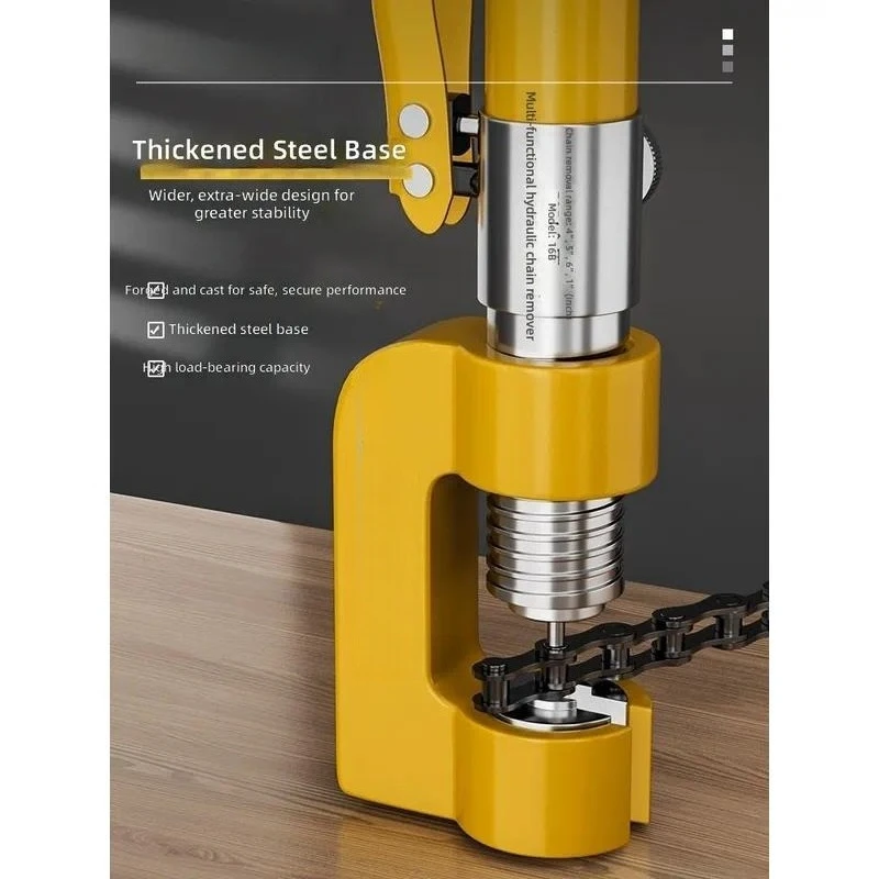 for Hydraulic Chain Remover Harvester Special Tool Chain Tightener Cutter Tricycle Universal 8A