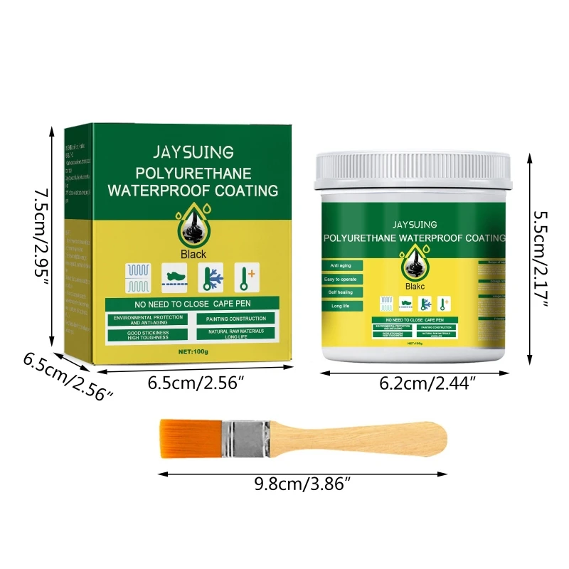 

Clear Waterproof Adhesive Reliable Sealant Strong Bonding for Roof Wall & Pipes Dropship