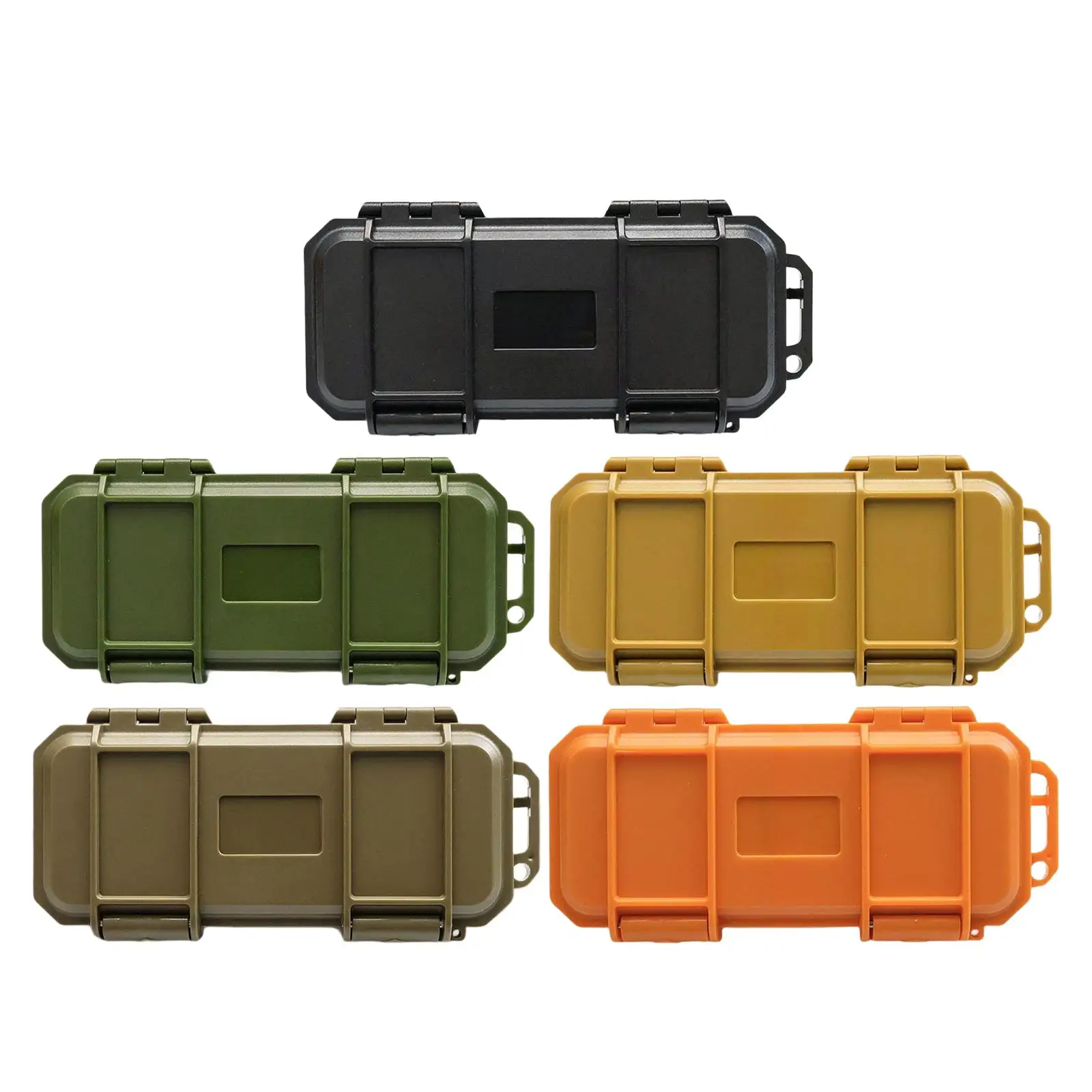 Everyday Carry Tool Storage Box Dustproof Lightweight 17.6x8.5cm Portable Built in Foam Sponge Waterproof Knife Case