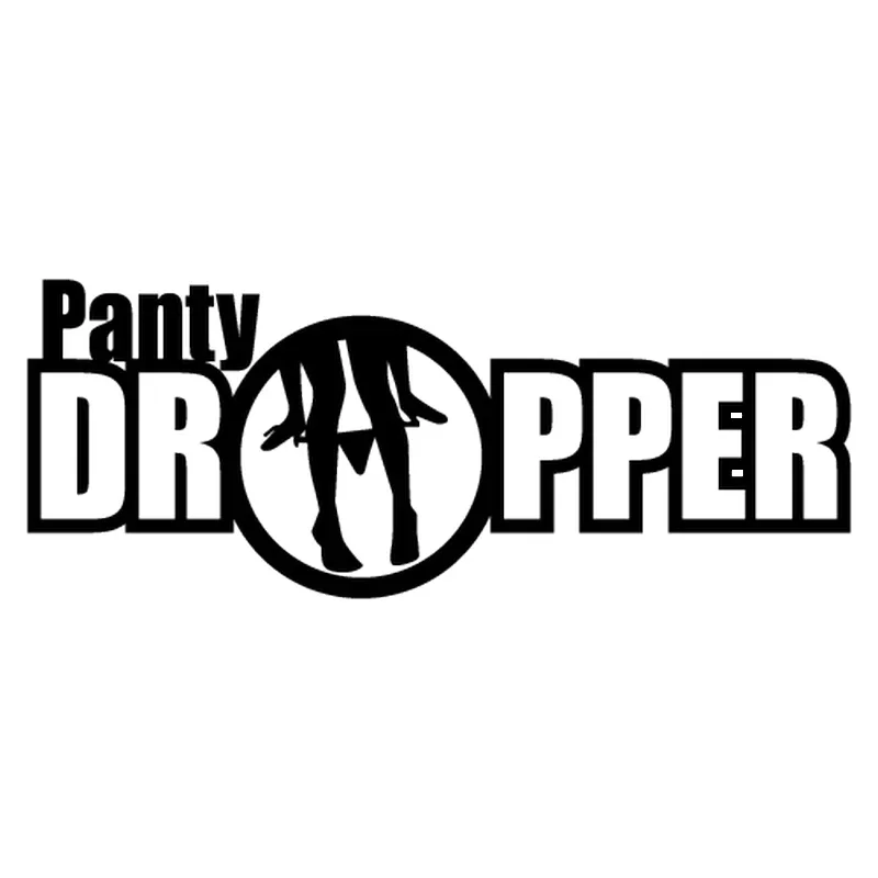 

Panty Dropper Funny Vinyl Car Sticker Waterproof Car Decal Stickers on Truck Bumper Rear Window