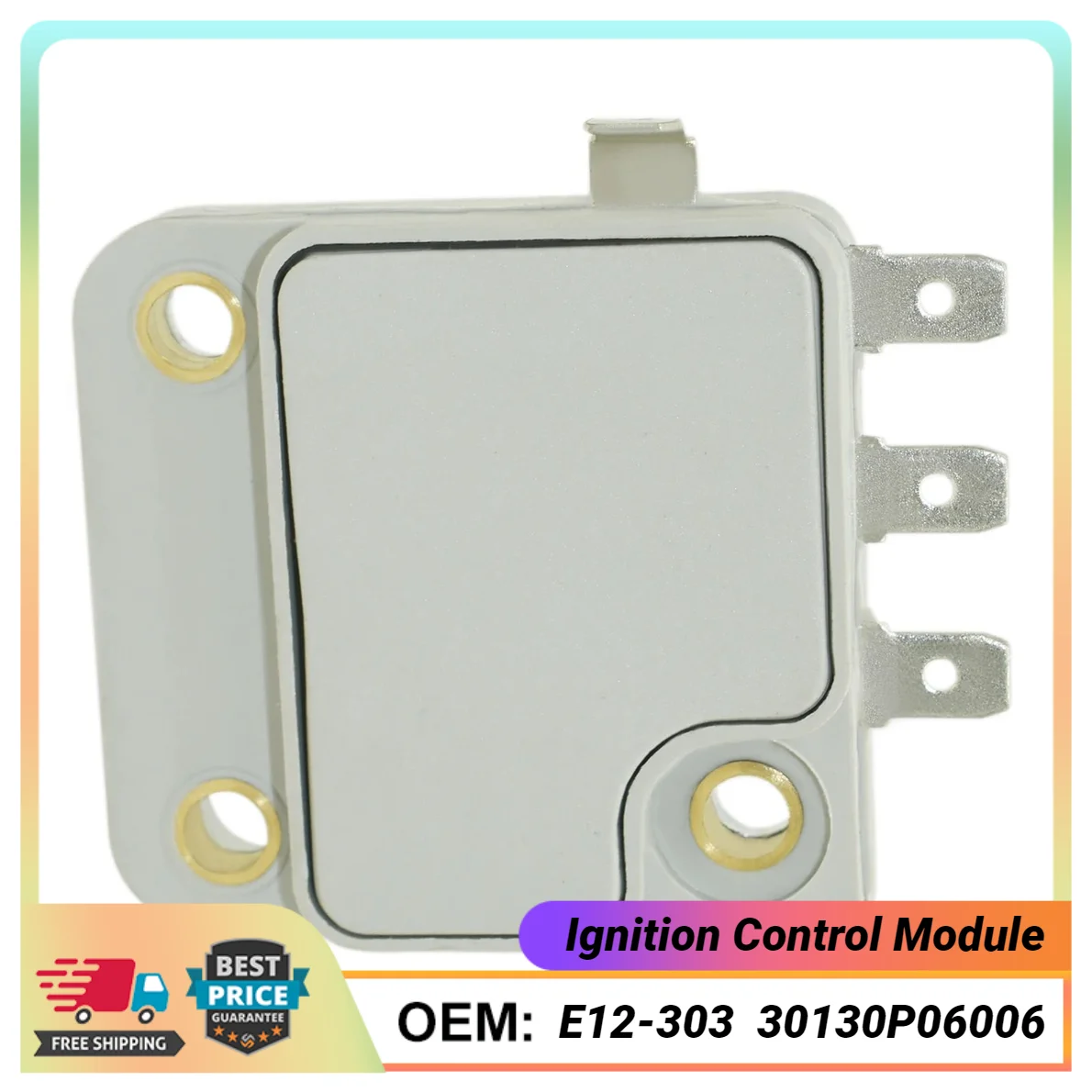 1PCS Ignition Control Module E12-303 30130P06006 E12303 For Honda Acura 1990-2001, Ingetra 1990-1993, Accord 1990-2002, Civic