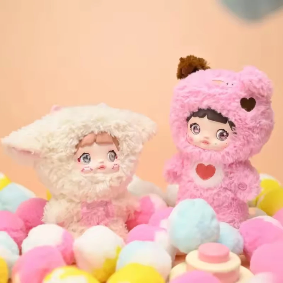 

В наличии Оригинальная слепая коробка Nommi V1 Loveliness Never Ends, плюшевая милая кукла Kawaii, аниме-фигурка, загадочная коробка, подарки на день рождения