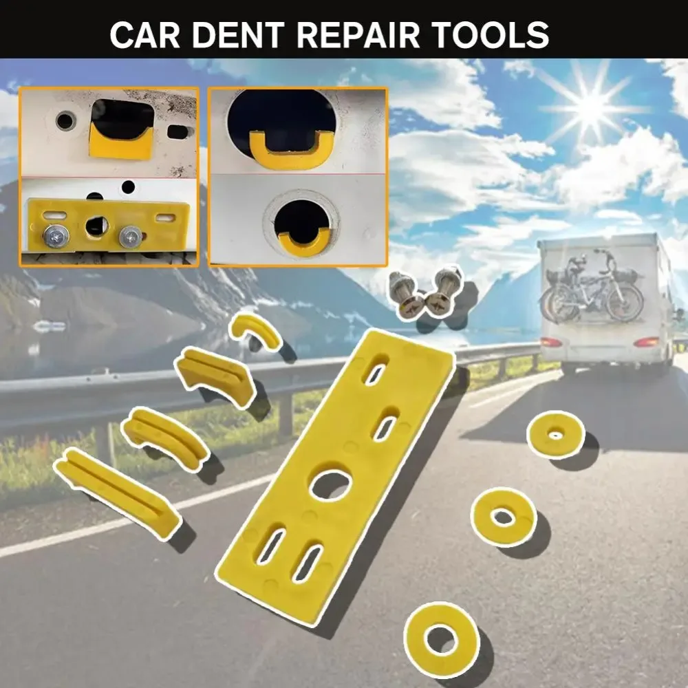 1set PDR Hook And Rod Pivot Tool Car Wiring Hole Protector Hail Removal Dent Paint-less Repair Z2O7 Wear Parts