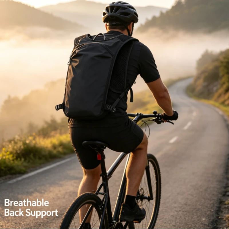Breathable Cycling Running Hiking Backpack Bicycle Marathon Hydration Vest Pack For Outdoor Sports Training And Trail Adventure