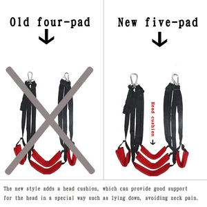 Sex -Swing -Sexspielzeug für Paare, aktualisierte Möbel, Fetischverband, Erwachsenenspiel, weicher Sitz, Beinkissen, Hängen, Erotik, Spielzeug Pajera 6 Hauptverkaufsstuhl Erotica ablegbar - №6