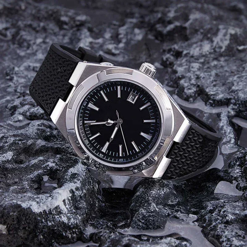 Luxury FKM Rubber Watchband For Vacheron Constantin 4500V 5500V 7900 Watch Strap Vc 7mm Wrist watches Bracelet