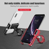 GUB P10 Aluminum Alloy Bike Phone Holder Motorcycle Handlebar Clip Bicycle Stand