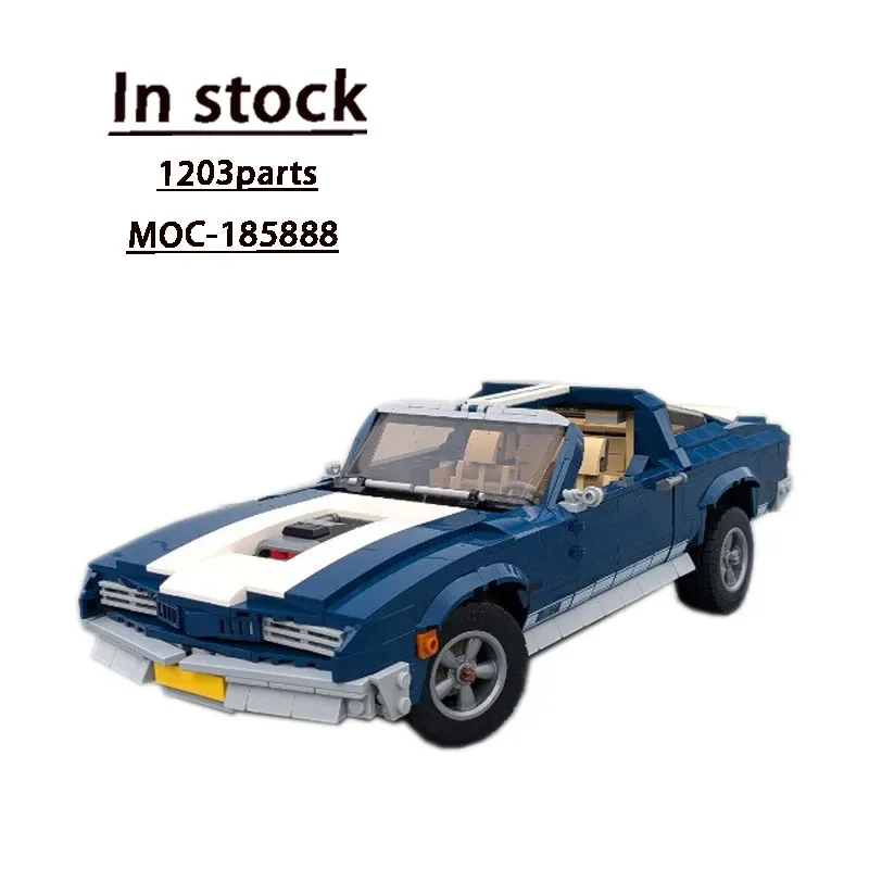 

MOC-185888 Classic New Supercar Racing Building Block Model 1203 Parts MOC Creative Kids Birthday Building Blocks Toy Gift