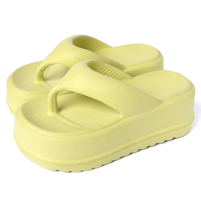 2023 New Summer Flat Slippers Women Genuine Leather Black White Flops Thick Sole Mules Casual Comfort Slides Woman