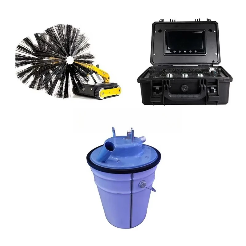 روبوت تنظيف مجاري الهواء عالي الكفاءة/معدات تنظيف المجاري/آلة تنظيف القنوات المصنوعة في الصين