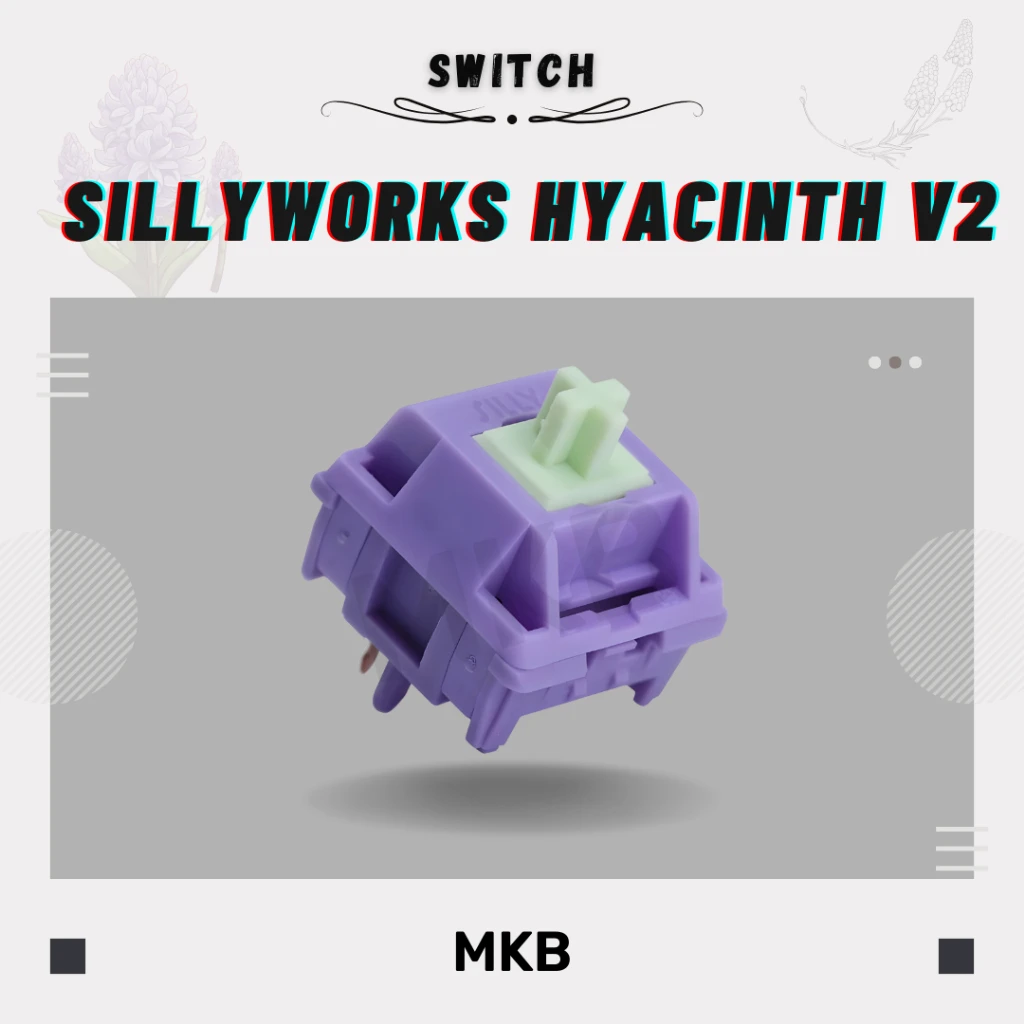 sillyworks hmx jacinto v2 linear switches switch para teclados mecanicos ou jogos estoque pronto 01