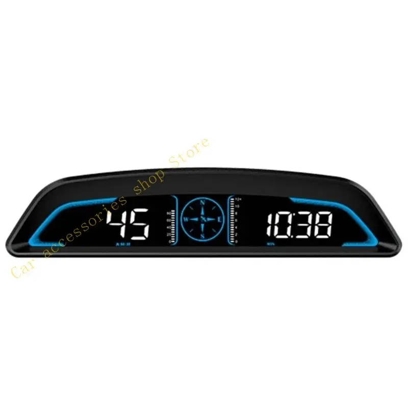 

T21E G3 GPS HUD Heads-Up Display Universal Digital Alarm Reminder Meter Speedometer Car Electronics Accessory High-Definition