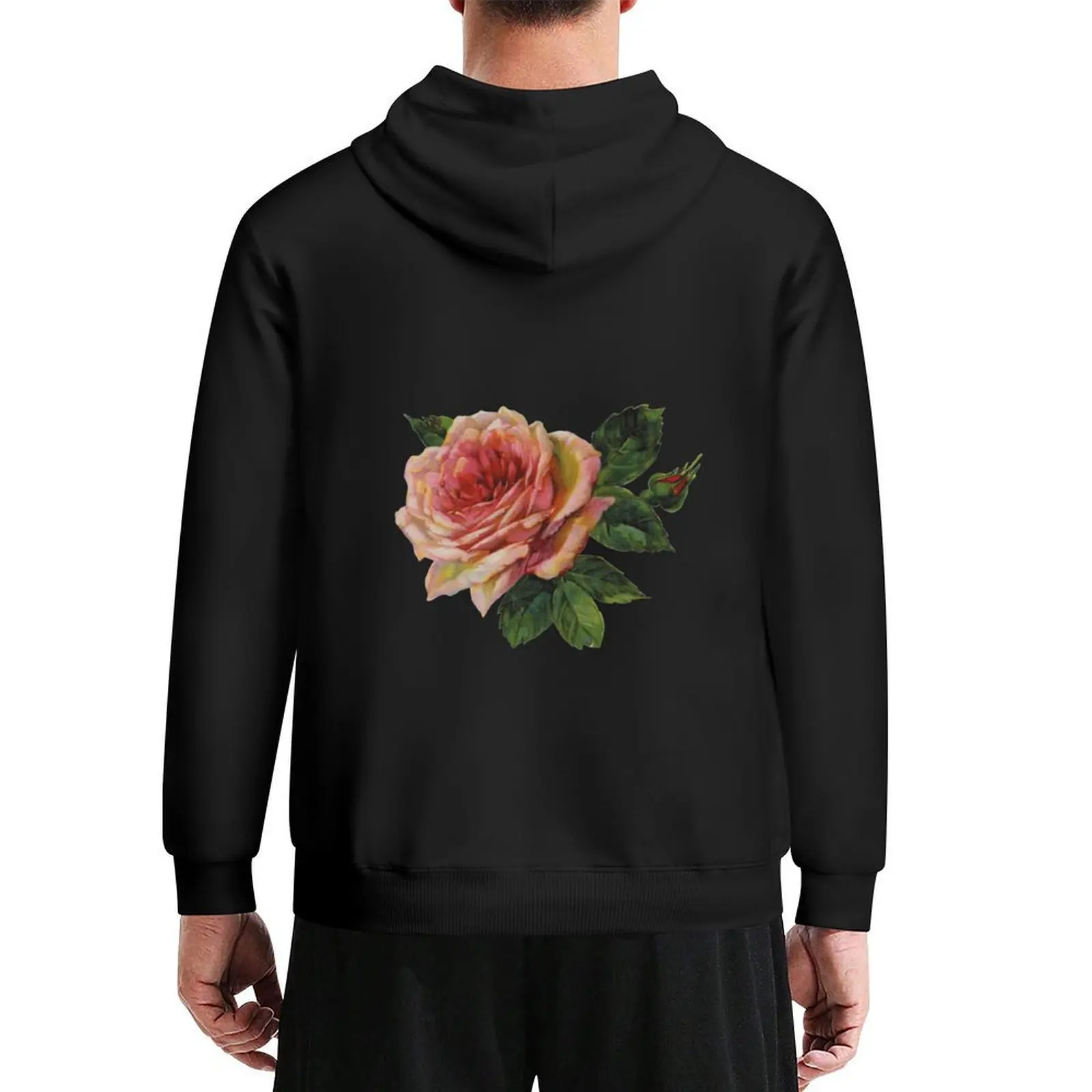 

Rose Vintage clothing, vintage flowers, flower Hoodie men clothing men's sweat-shirt men's clothing men's hoodie sweatshirt