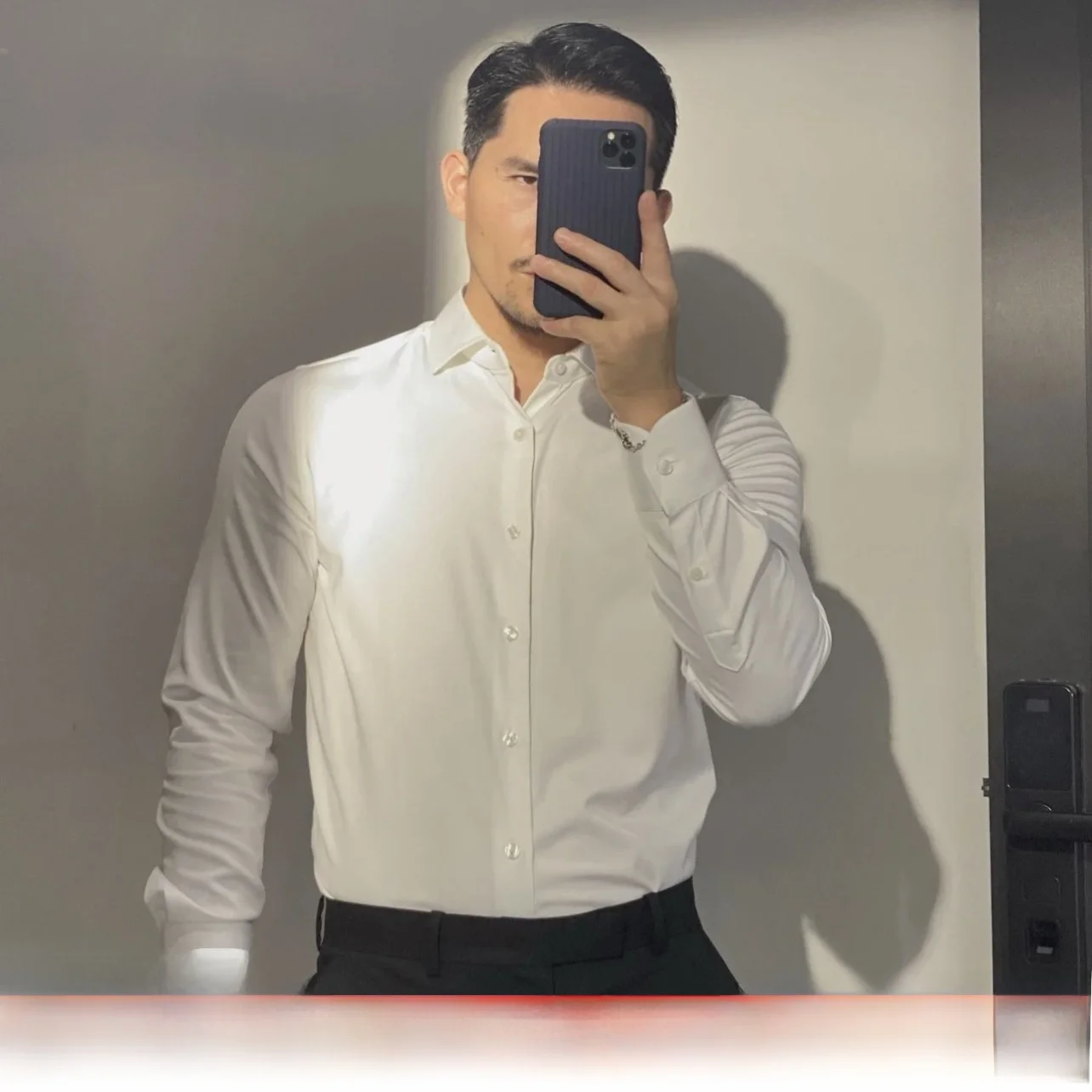 

Мужские Long Sve irt Pookytage, дышащие, приятные для кожи, для поездок на работу, Busin, весна-лето, технология против морщин irt