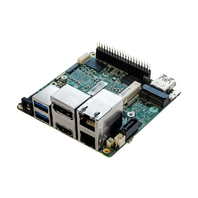 لوحة تطوير x86 لوحة مربعة للأعلى // منافذ شبكة مزدوجة يمكن أن تفعل توجيهًا ناعمًا/دعم Win10