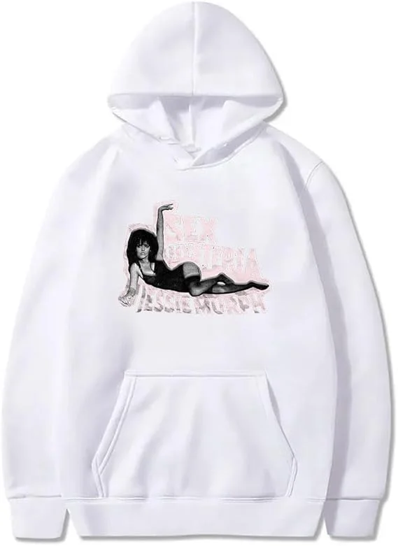 Jessie Murph Cutout Hoodies Worldwide Hysteria 2025 Tour Merch Women Men Long Sleeve Sweatshirts