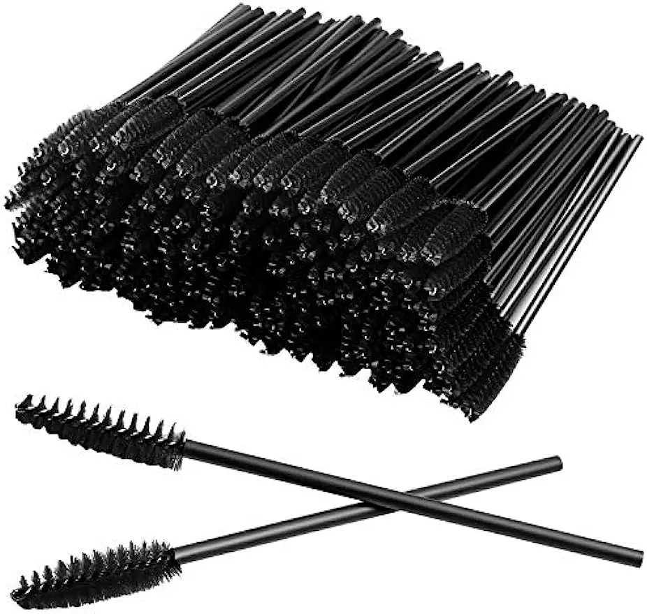 50 Stück Einweg-Wimpern-Mascara-Pinsel für Wimpernverlängerung, Augenbrauen und Make-up, Großhandel mit Make-up-Werkzeugen
