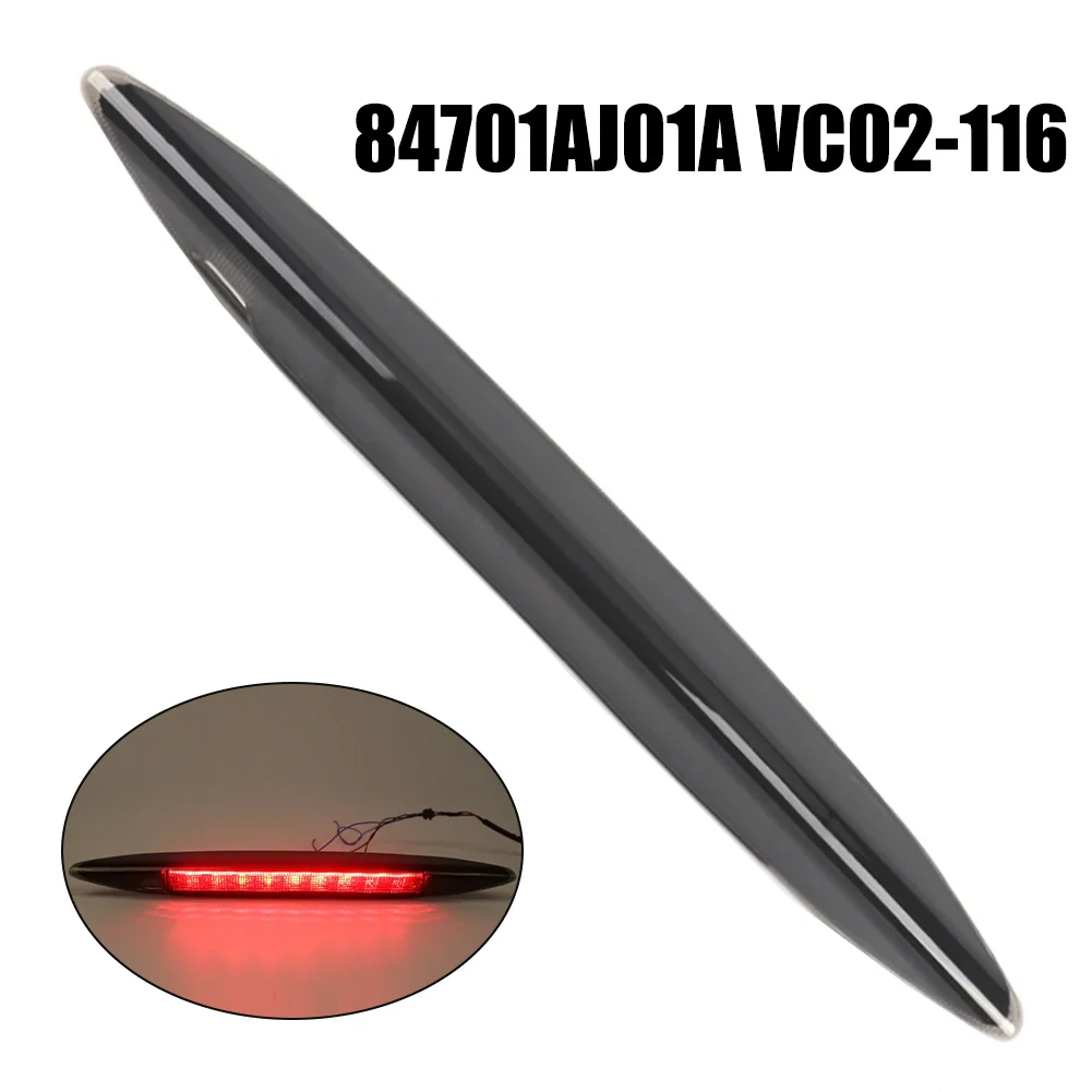 

Car Rear High Brake Light Black Red Car Rear Brake Light 84701AJ01A VC02-116 For OUTBACK 2010-2014 For American Version