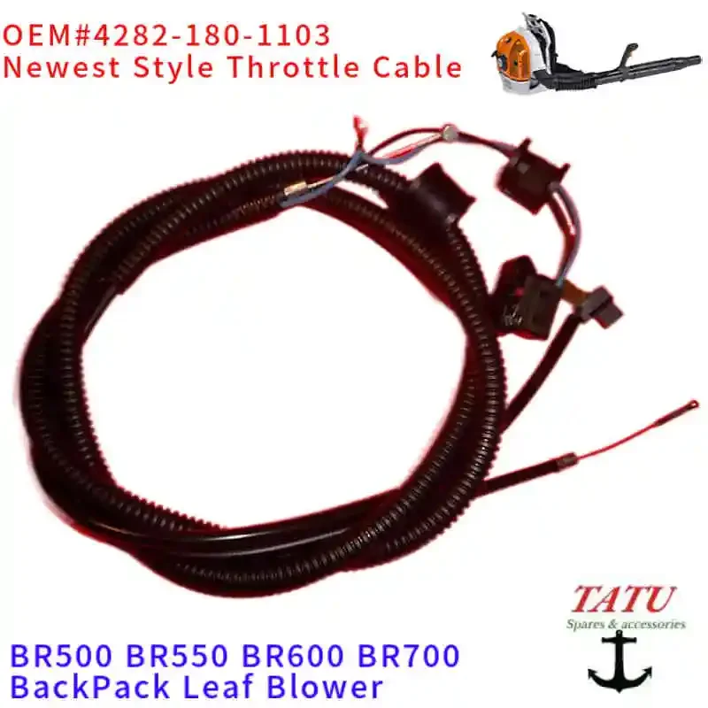 BR600 ORIGINAL THROTTLE CABLE 4282-180-1103 4282-180-1106 FOR STIHL BR500 BR550 BR700 BLOWER HANDLE BAR 42821801103 42821801100