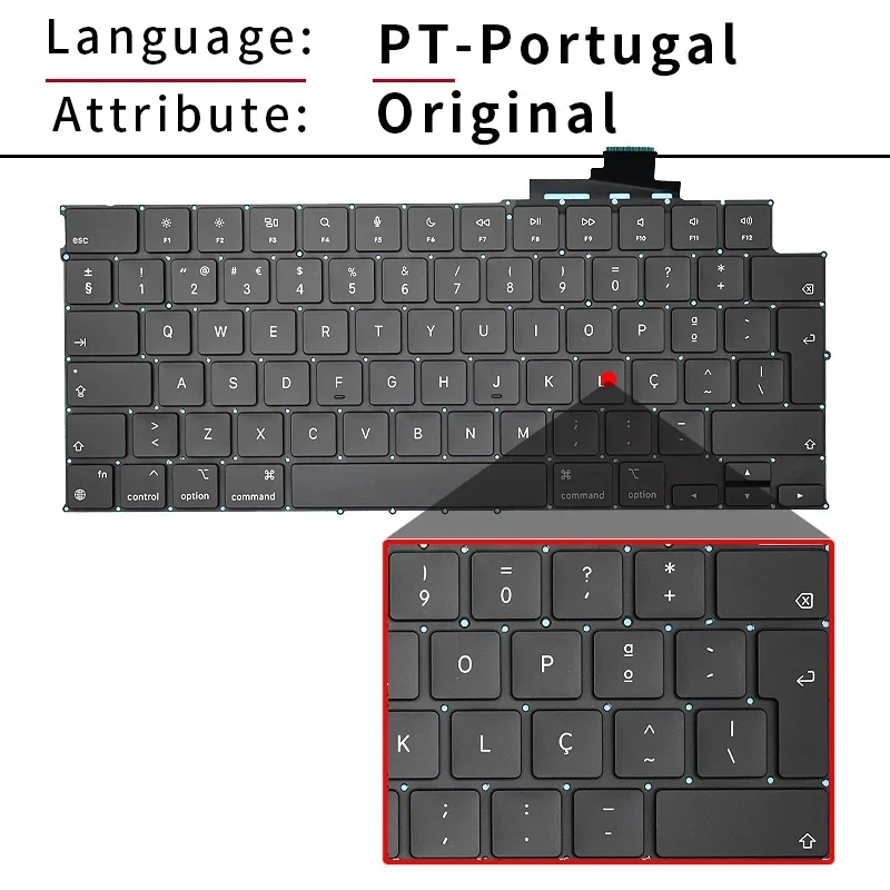Midnight Blue Laptop Keyboard for MacBook Air 13