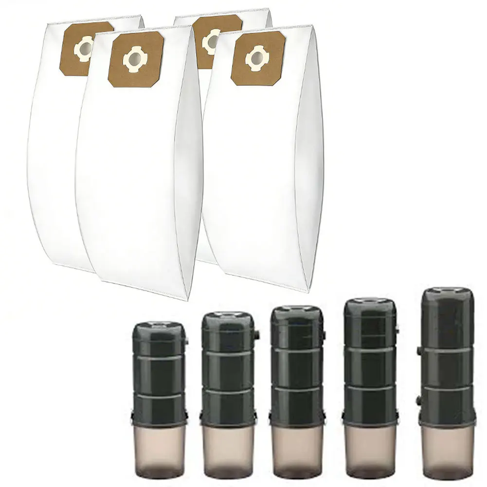 4pcs Vacuum Bags Central Vacuum Bags Replacement For Vacuflo DB5000 DB7000 DB9000 5 7 9 Central Vacuum System Maintaining