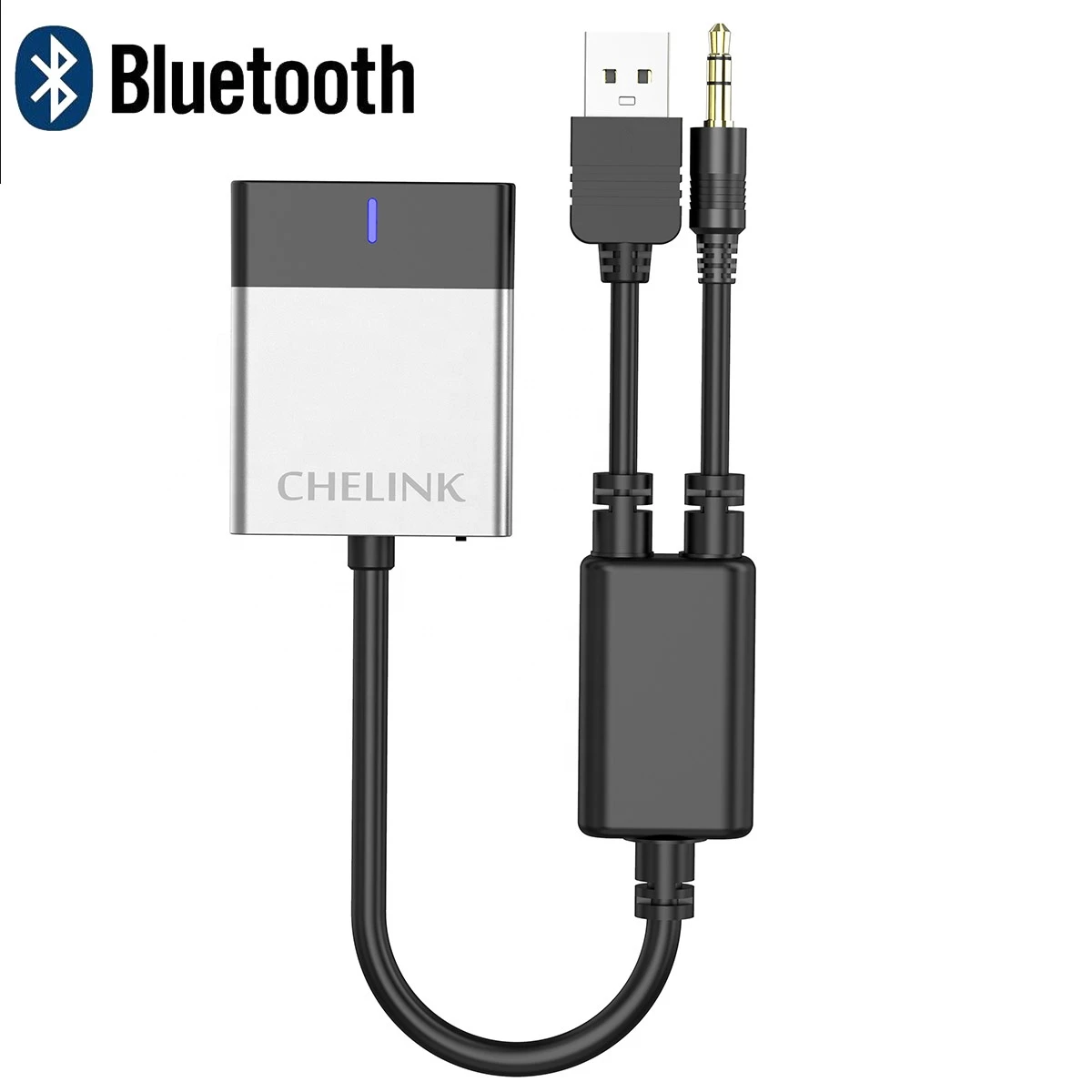 Car Kit Wireless for Blue-tooth Audio 3.5mm AUX USB Music Adapter Receiver Dongle Cable For BMW And Mini Cooper