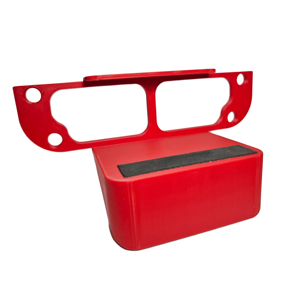 

for Switch 2 Stand Flat Dock Angled Stand for Small Cabinets for Switch 2 Game Console Playing and Charging Controller Black Red